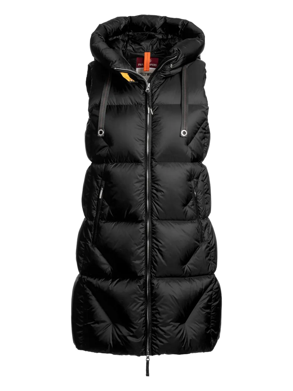 

Стеганый жилет с капюшоном Zuly Parajumpers, черный