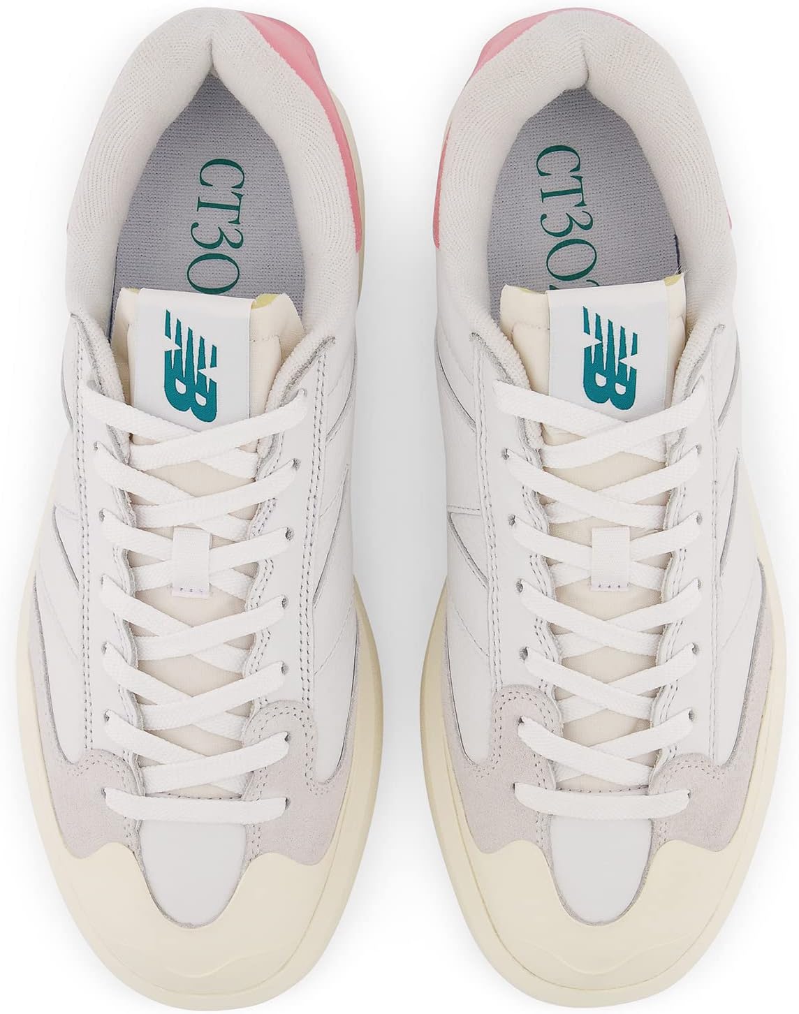 Женские кроссовки New Balance CT302 Court, белый — фото 4