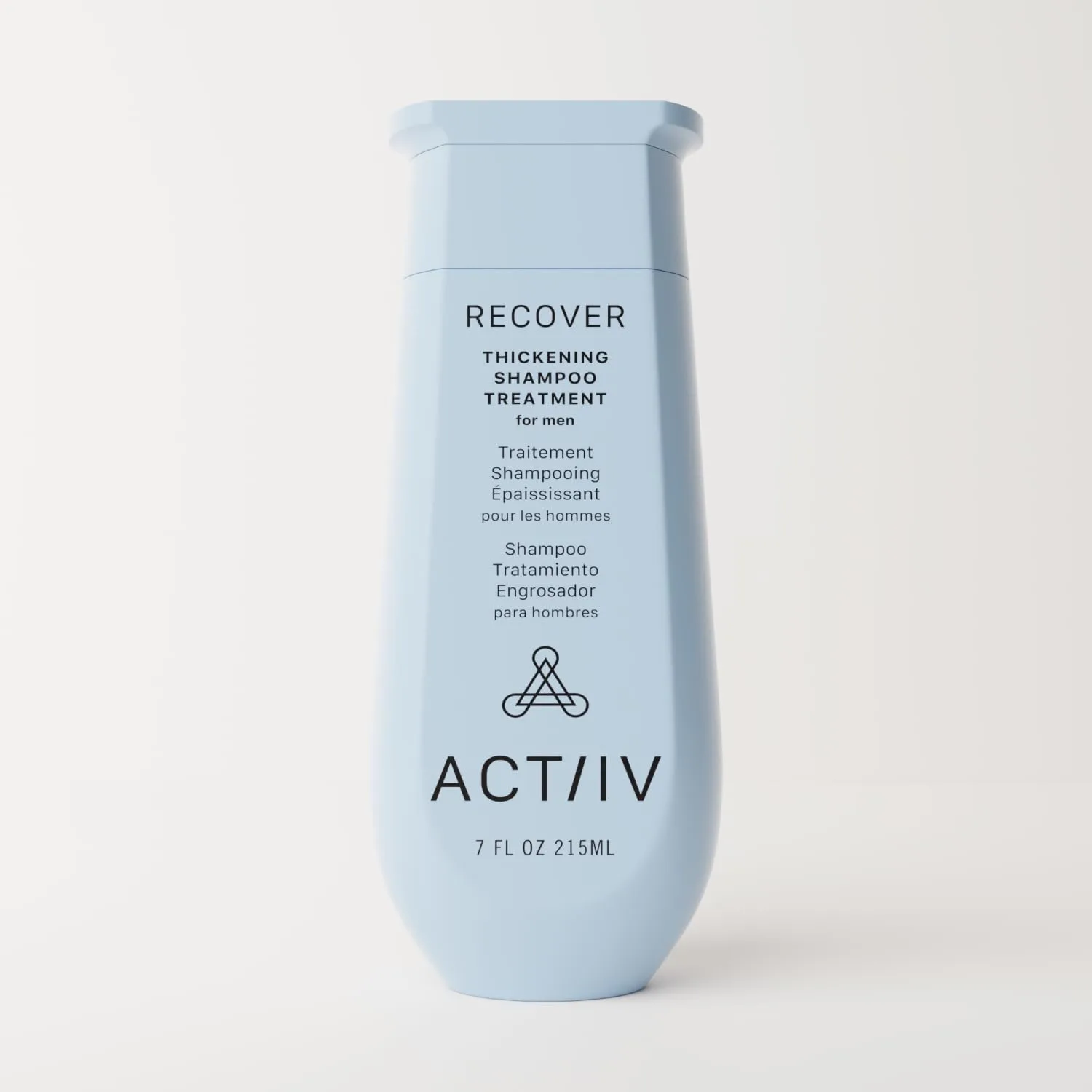 ACTIIV Recover Thickening Shampoo Treatment For Men для более густых и здоровых волос, поддержка здоровья кожи головы, на растительной основе, для окрашенных волос, веган, для всех типов волос 207 мл (1 шт.) — фото 2