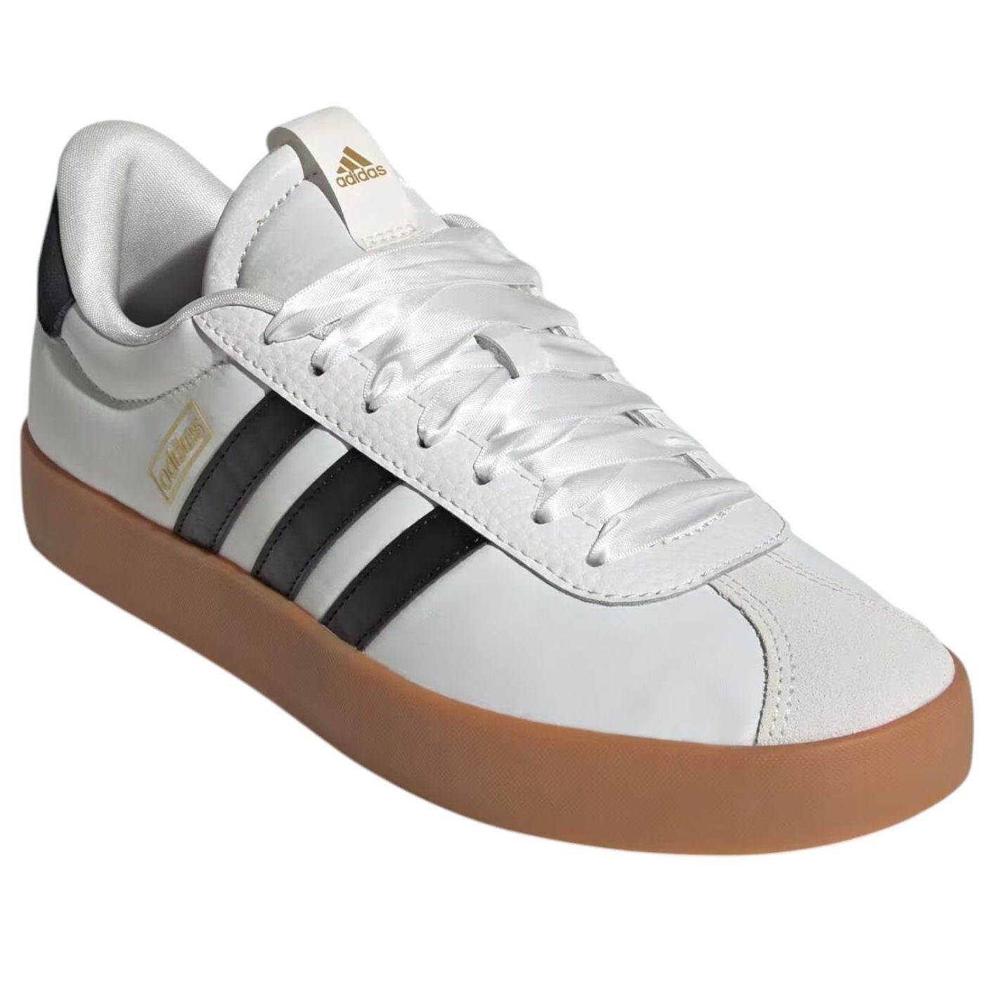 Кроссовки (WMNS) adidas VL Court 3.0 'Core White Core Black' — фото 2