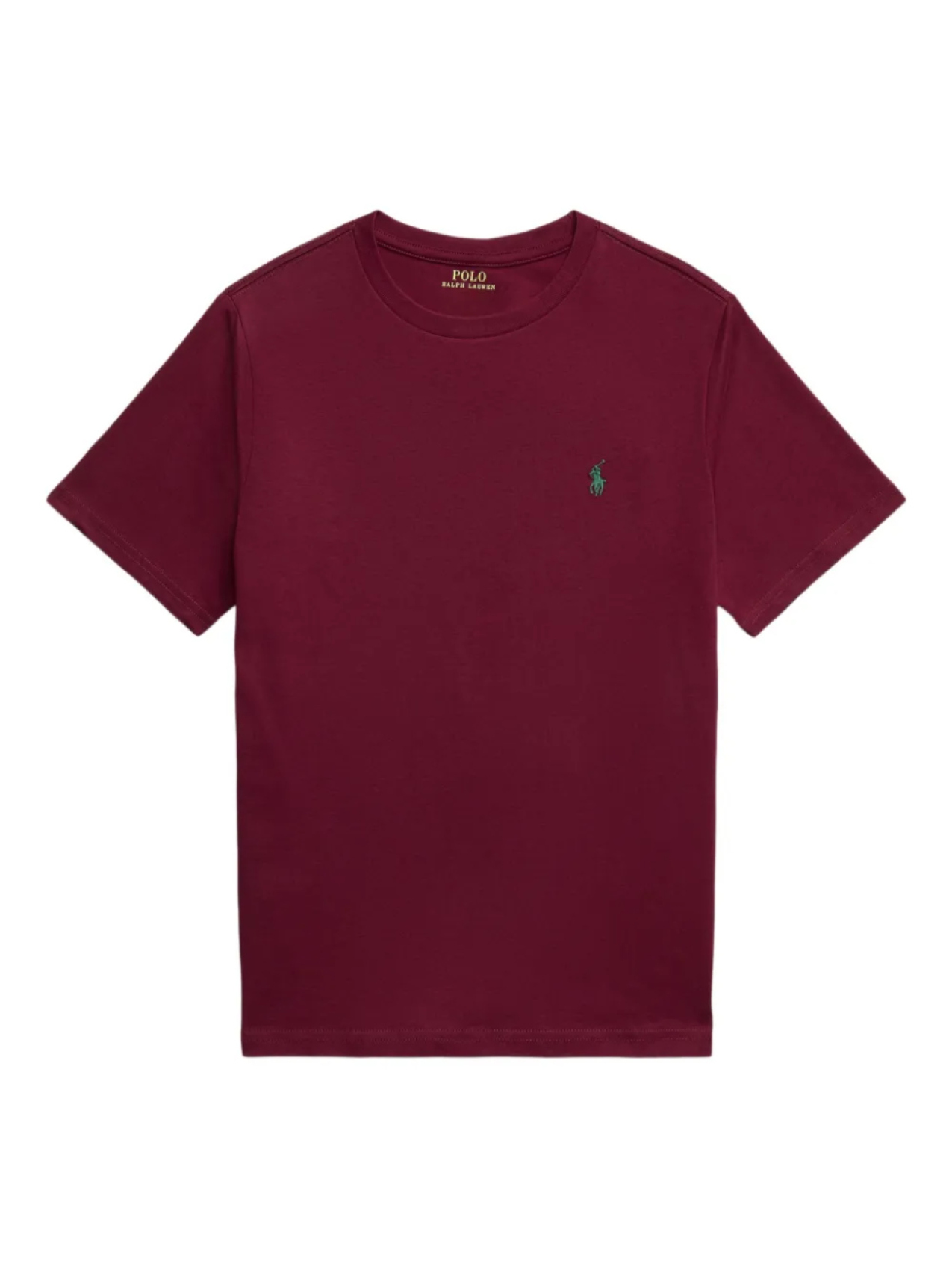 

Футболка POLO RALPH LAUREN KIDS из хлопка с круглым вырезом, красный