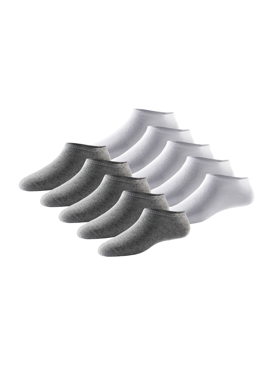 

Носки до щиколотки SCHIESSER Bluebird, цвет Grey/White
