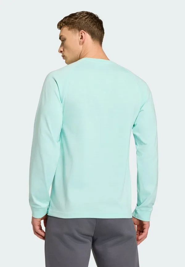 Футболка с длинными рукавами messi Adidas Originals, Semi Flash Aqua — фото 2
