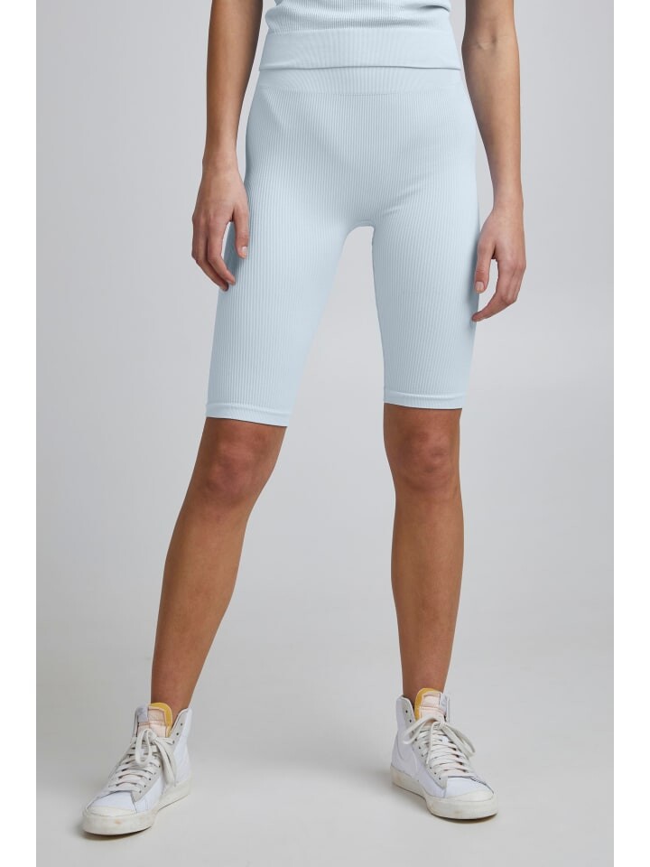 

Шорты TheJoggConcept. Radlerhose JCSAHANA BIKER SHORTS - 22800029 Radlershorts, цвет Ripp-OptikBlau