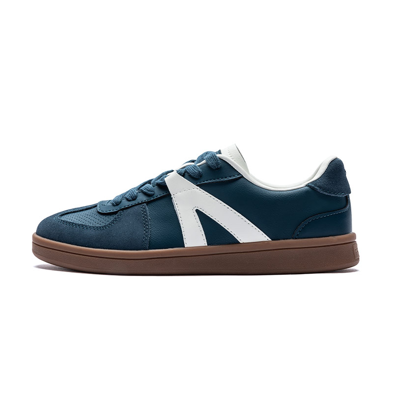 

Кроссовки ANTA Life Collection Skateboarding Shoes Men Low-top Water-squeezed Blue/ivory White, синий