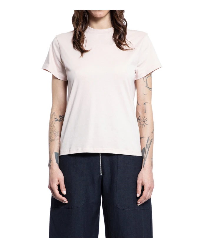 

Мягкая хлопковая трикотажная футболка Studio Nicholson, розовый