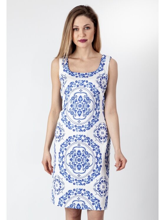 

Облегающее платье Perso, синий