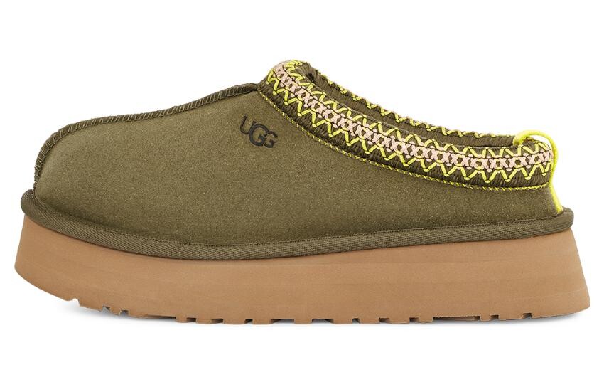 Женская обувь на платформе UGG, СгоревшийОливковыйЦвет