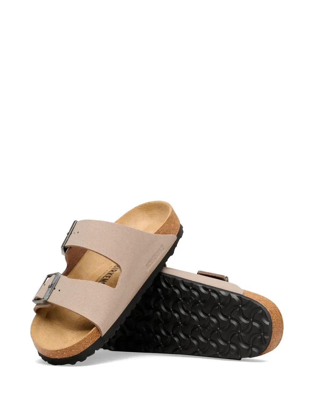 Сандалии Arizona с двойными ремешками BIRKENSTOCK, бежевый — фото 4