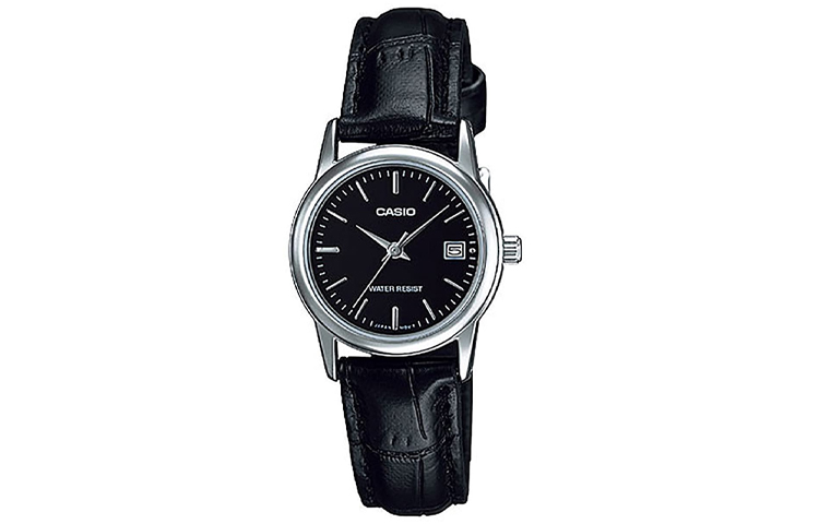 

CASIO Часы Women's Standard Series Black Watch, Black Dial