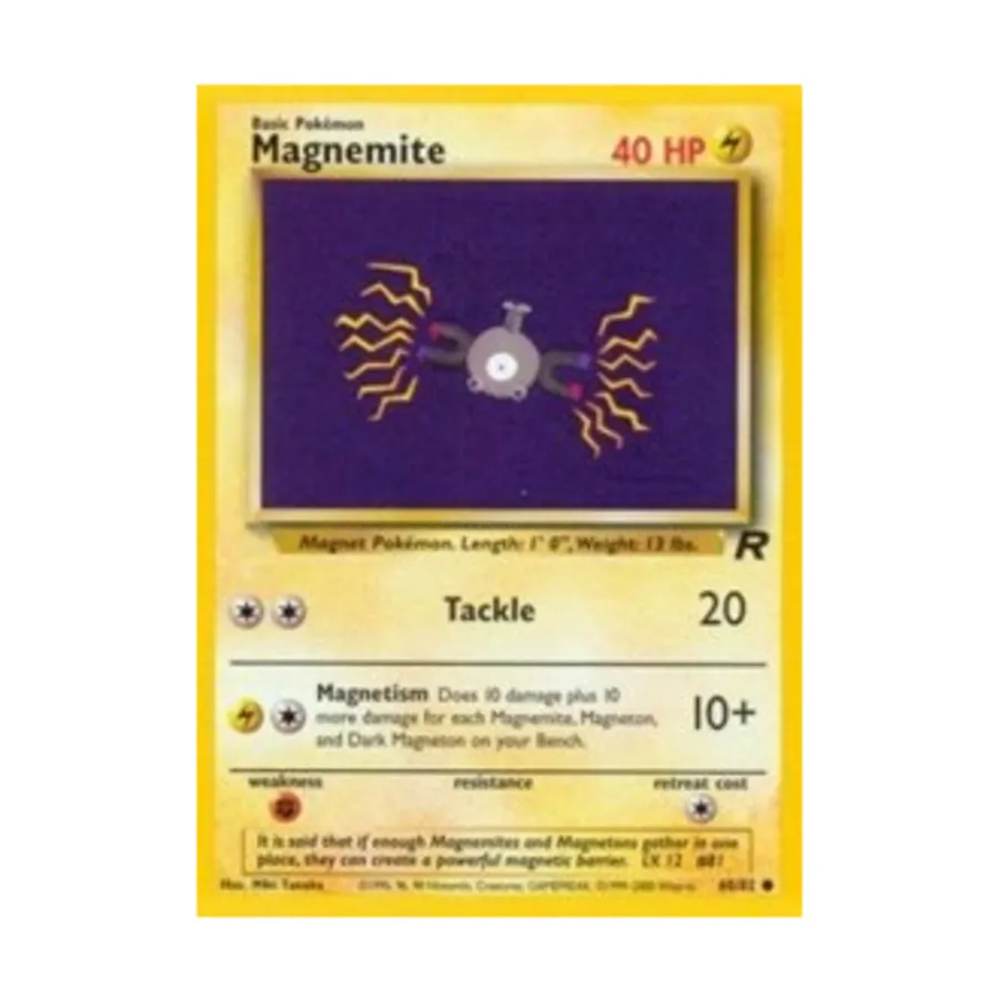 

CCG Магнемит (С) #60, Pokemon - Team Rocket - Singles