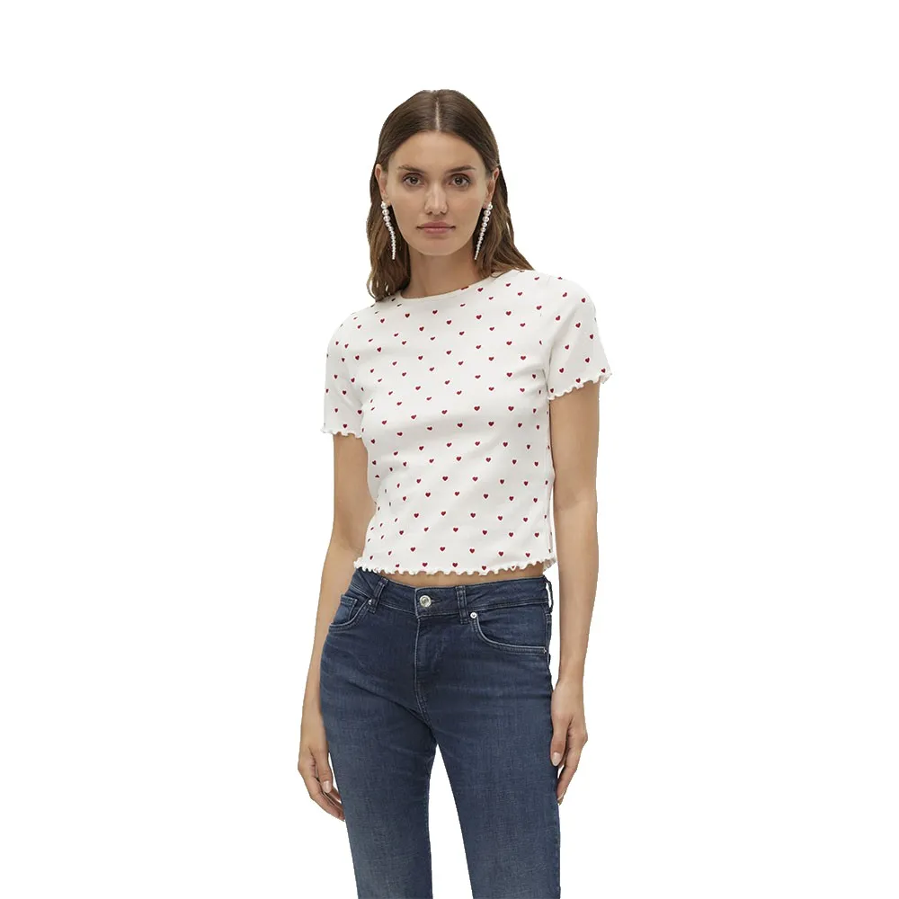

Футболка с коротким рукавом Vero Moda Harry, белый