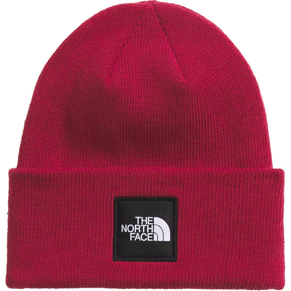 

Большая коробчатая шапка Big Box Beanie The North Face, цвет beetroot