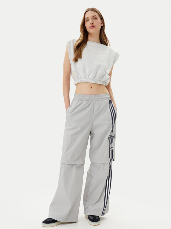 Спортивные брюки обычного кроя Adibreak JJ3122 Adidas, серый — фото 2
