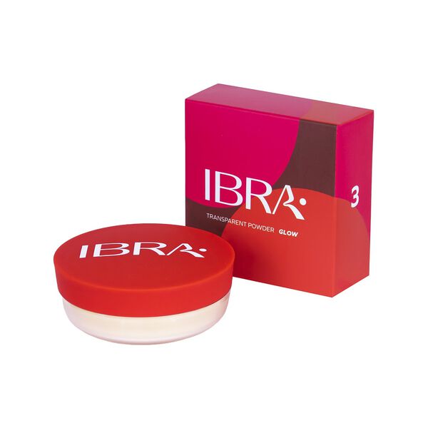 

Осветляющая прозрачная рассыпчатая пудра 3, 12 г Ibra Makeup
