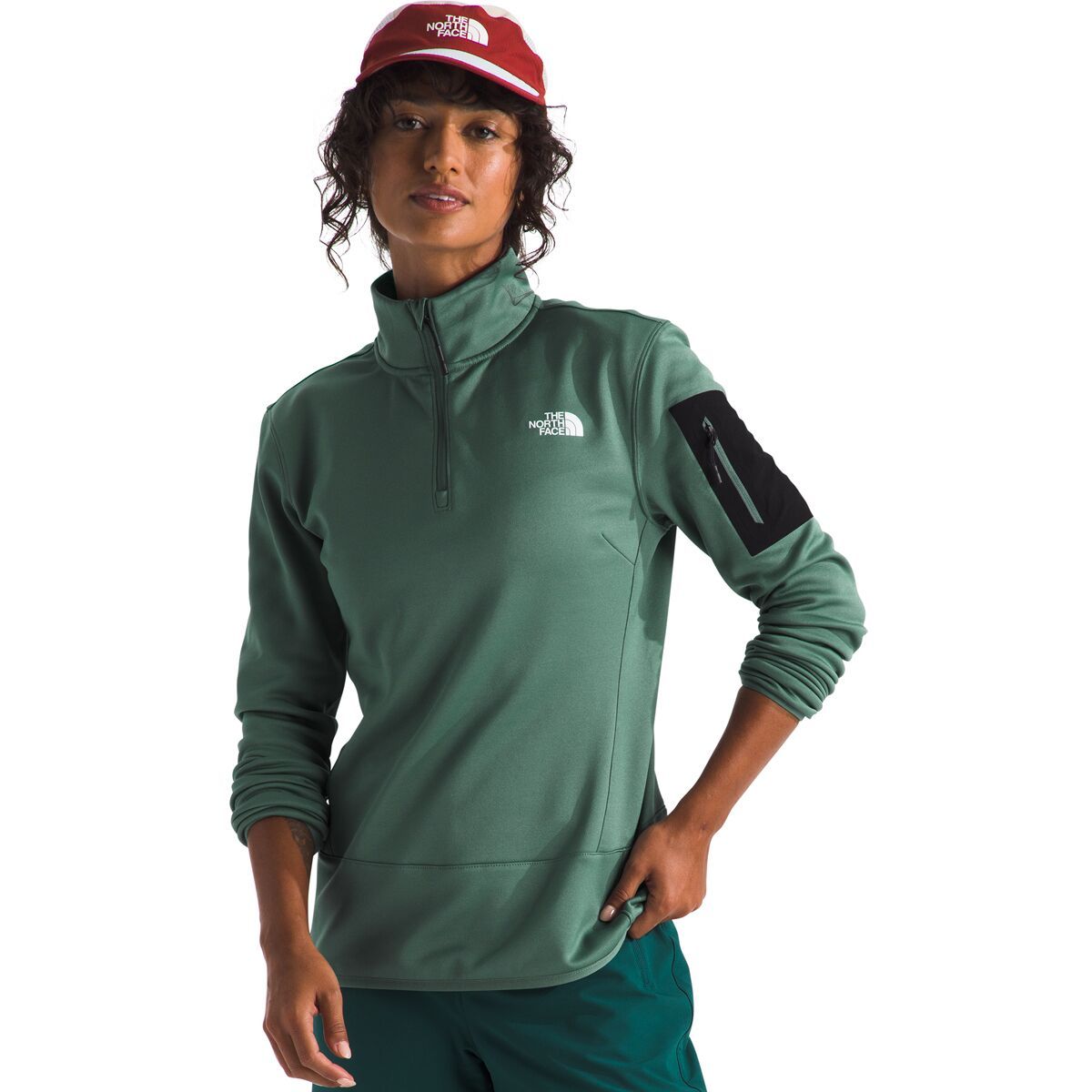

Мистиэскейп флисовая куртка с молнией на 1/4 The North Face, мультиколор