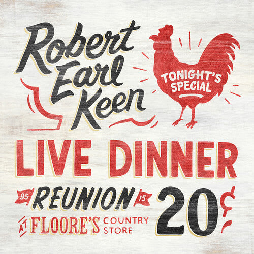 

CD диск Keen, Robert Earl: Live Dinner Reunion