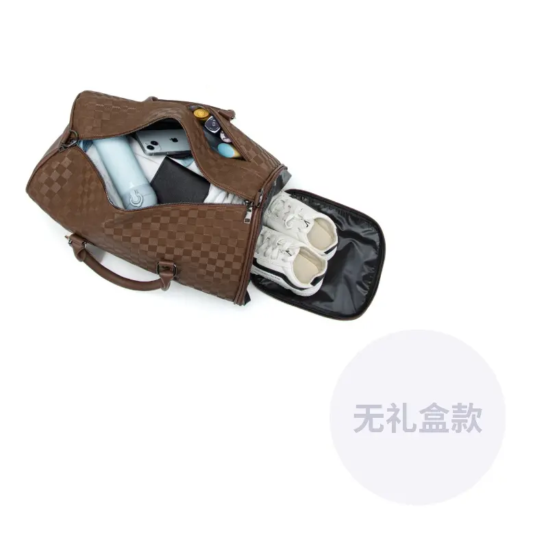 

Slazenger Одноплечевая сумка большая унисекс черная авокадо зеленая серая, Brown, Shoe Compartment+Wet/Dry Separation
