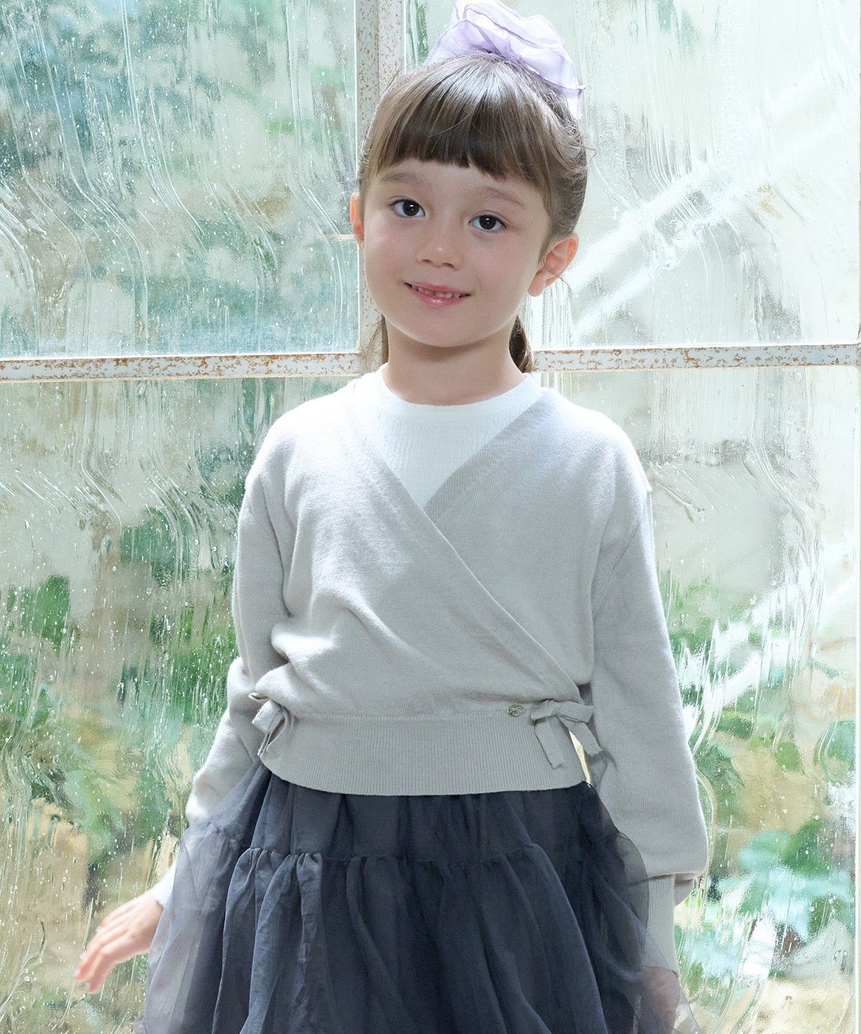 Кардиган Вязание Cache-Coeur Petit Main, Light beige