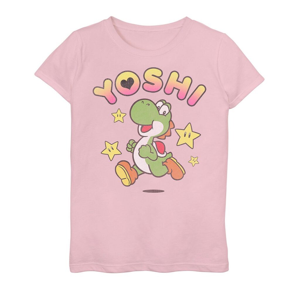 

Футболка Nintendo Yoshi Love для девочек 7–16 лет Licensed Character, розовый