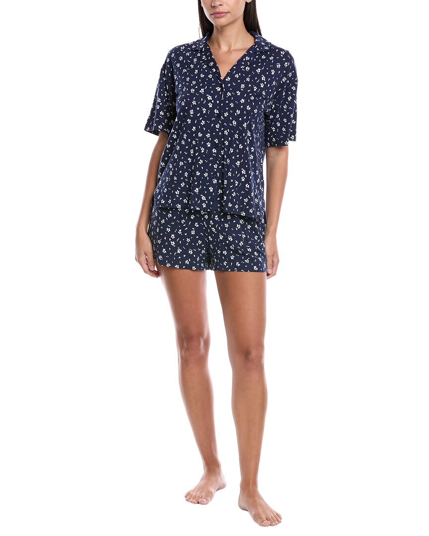 

DKNY Двухкомпонентный комплект для сна с топом и боксерами, синий