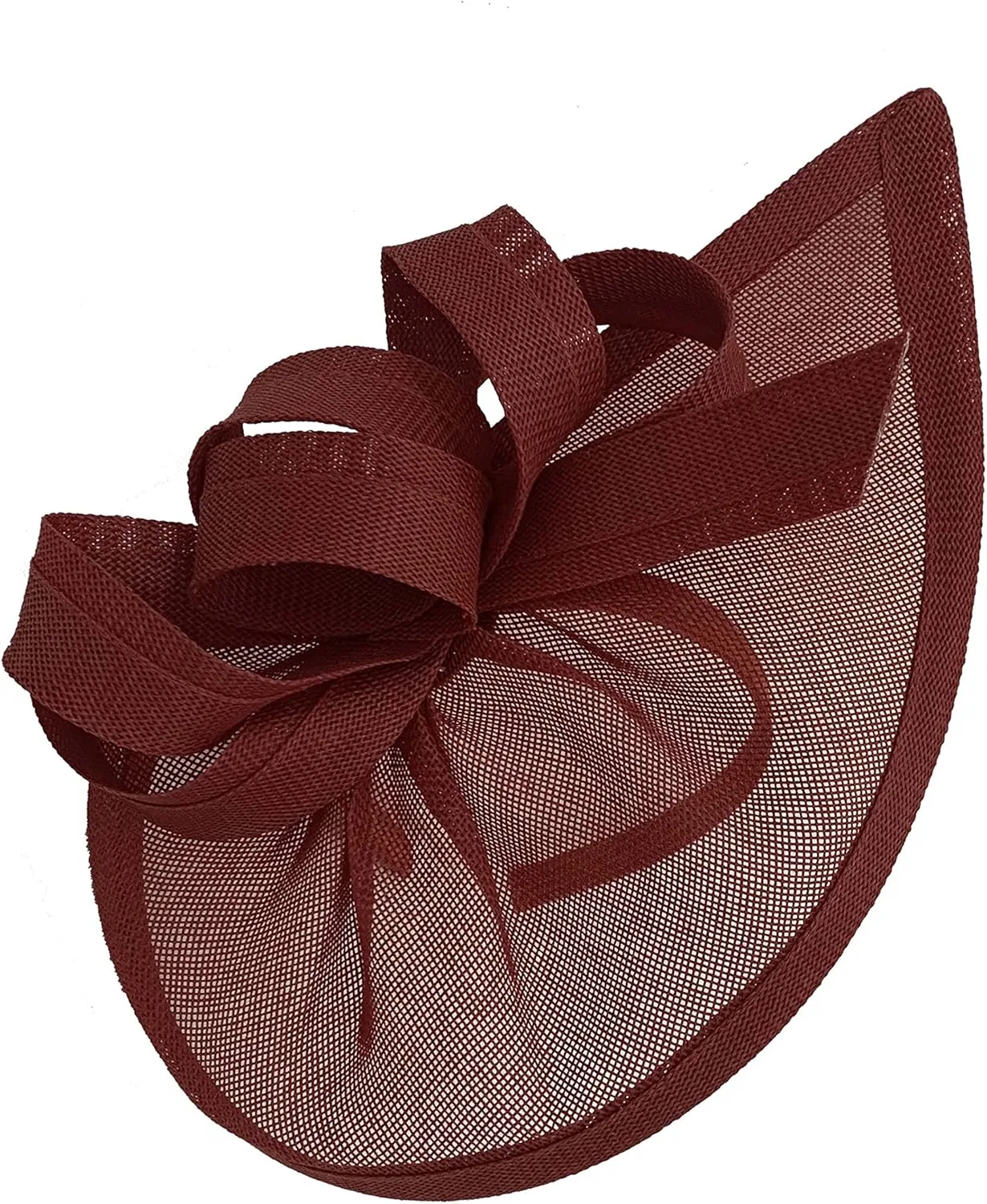 Веганский фасинатор с ободком от Caprilite Caprilite, Wine Red
