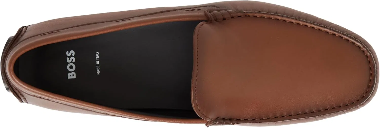 Мокасины мужские BOSS, Medium Brown — фото 3