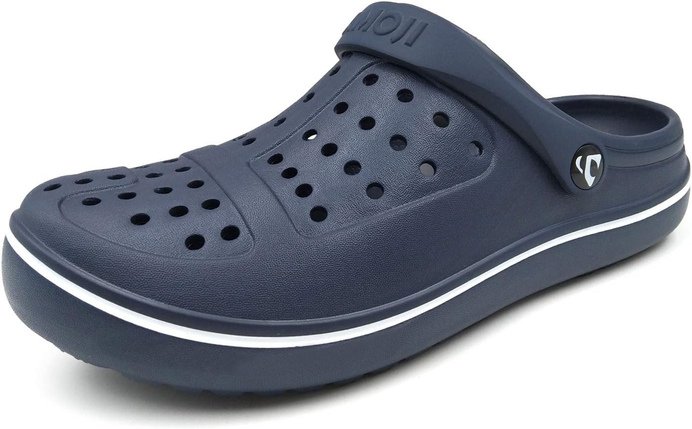 

Унисекс сабо Amoji для сада, сланцы с легким надеванием CL8818, синий