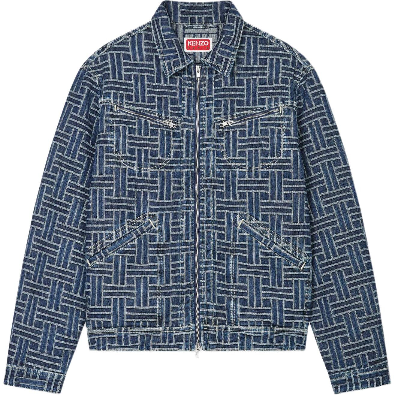 

Джинсовая куртка мужская Deep Stone Blue Kenzo