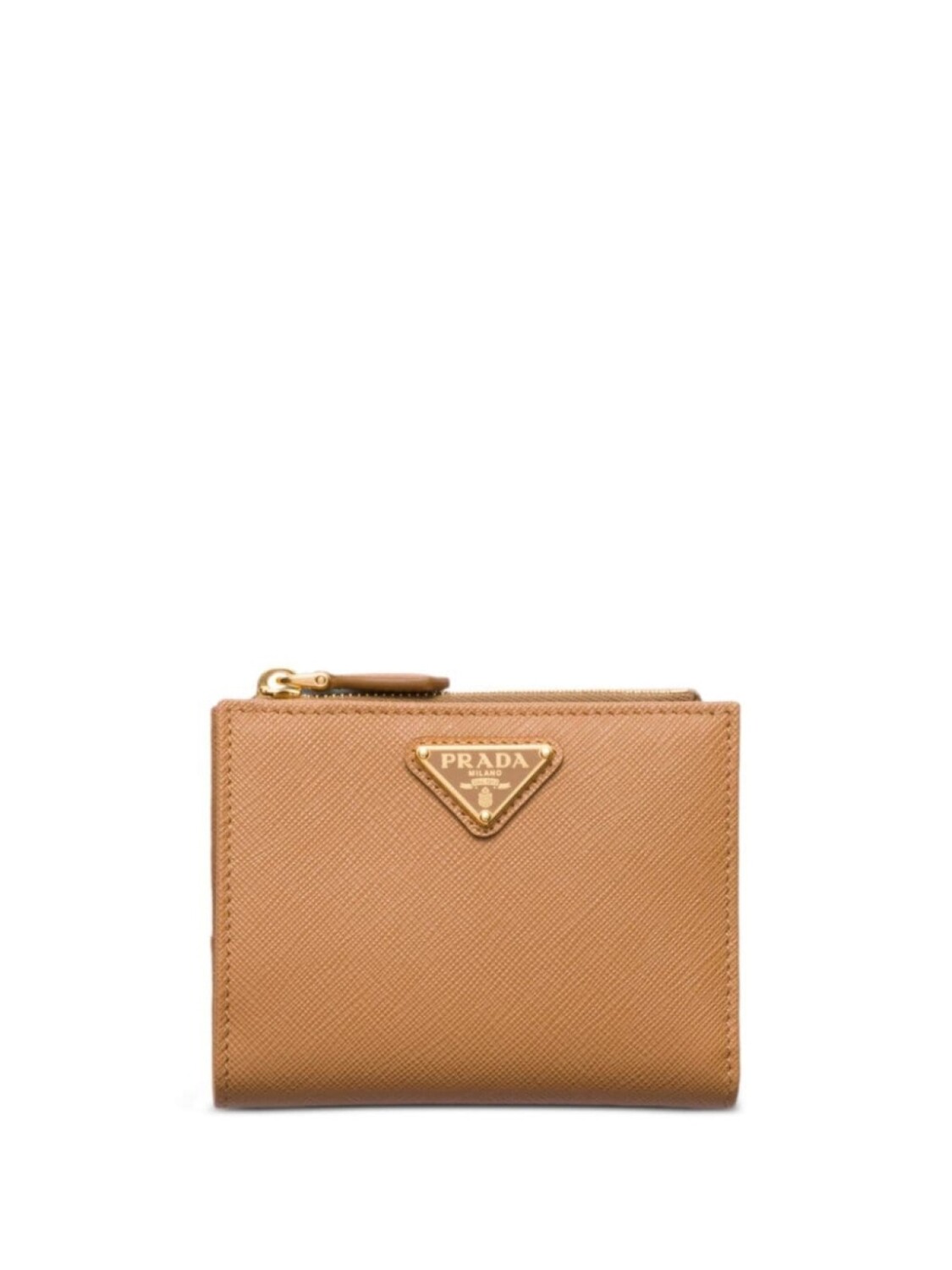 

Prada маленький кошелек из сафьяновой кожи, коричневый