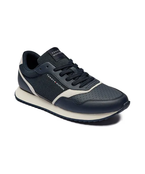 

Сезонные кожаные кроссовки Runner Evo Tommy Hilfiger, синий