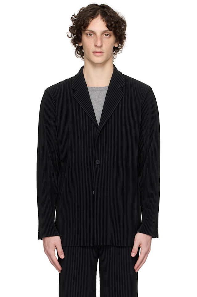 

Жакет с плиссировкой Tailored Pleats 2 Homme Plissé Issey Miyake, черный