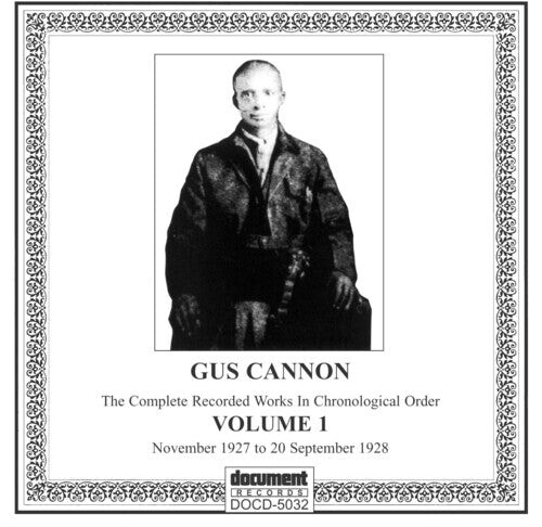 

CD диск Cannon, Gus: Vol. 1-(1927-28)