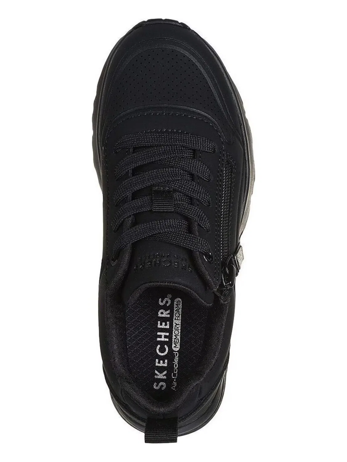 Спортивные кроссовки SKECHERS Skechers Uno Lite - Easy Zip черного цвета — фото 2