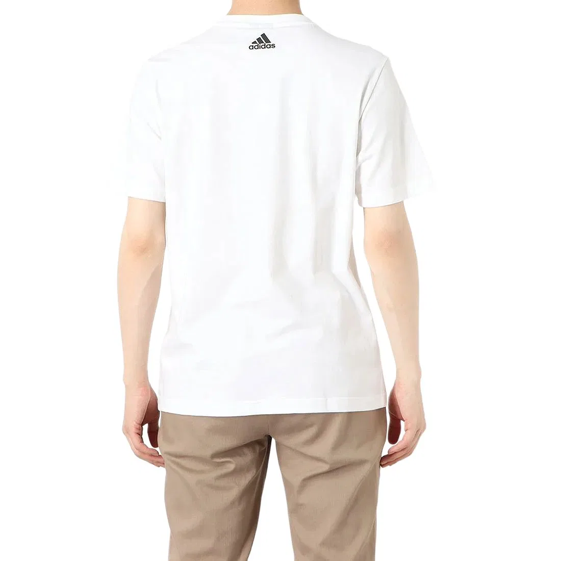 Футболка белая Adidas White — фото 4