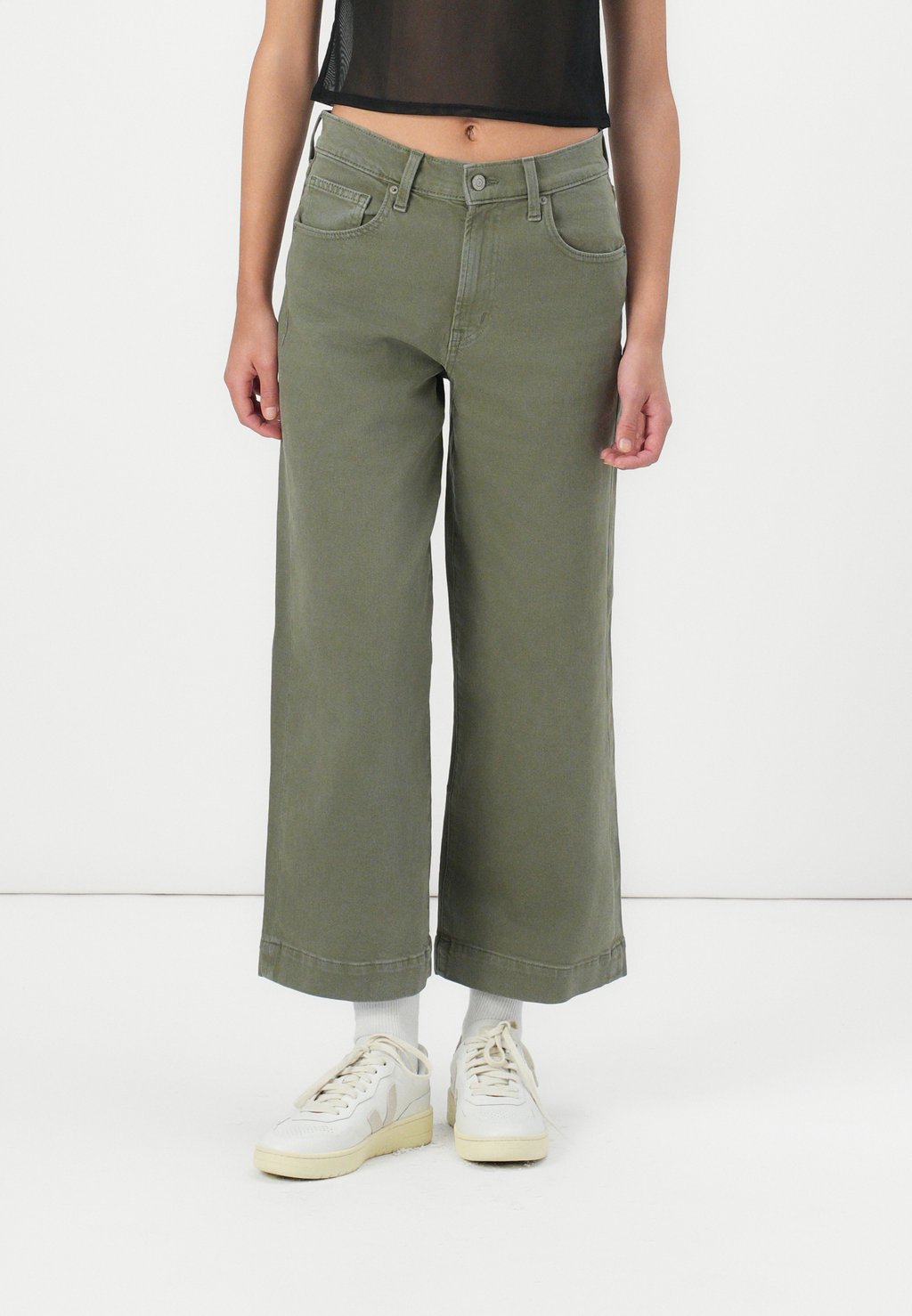 

Свободные джинсы GAP, зеленый
