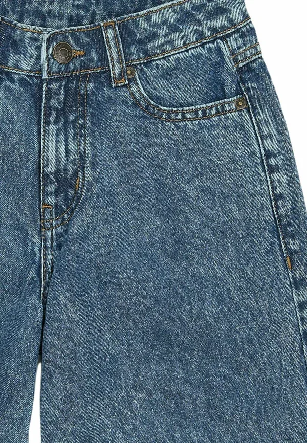 Шорты джинсовые Svende baggy fit denim shorts The New, светло-голубой деним — фото 3