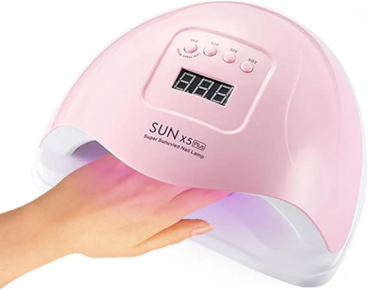 Портативная LED-лампа для сушки гель-лака «Gorger» 120 Вт Gorger, Rose