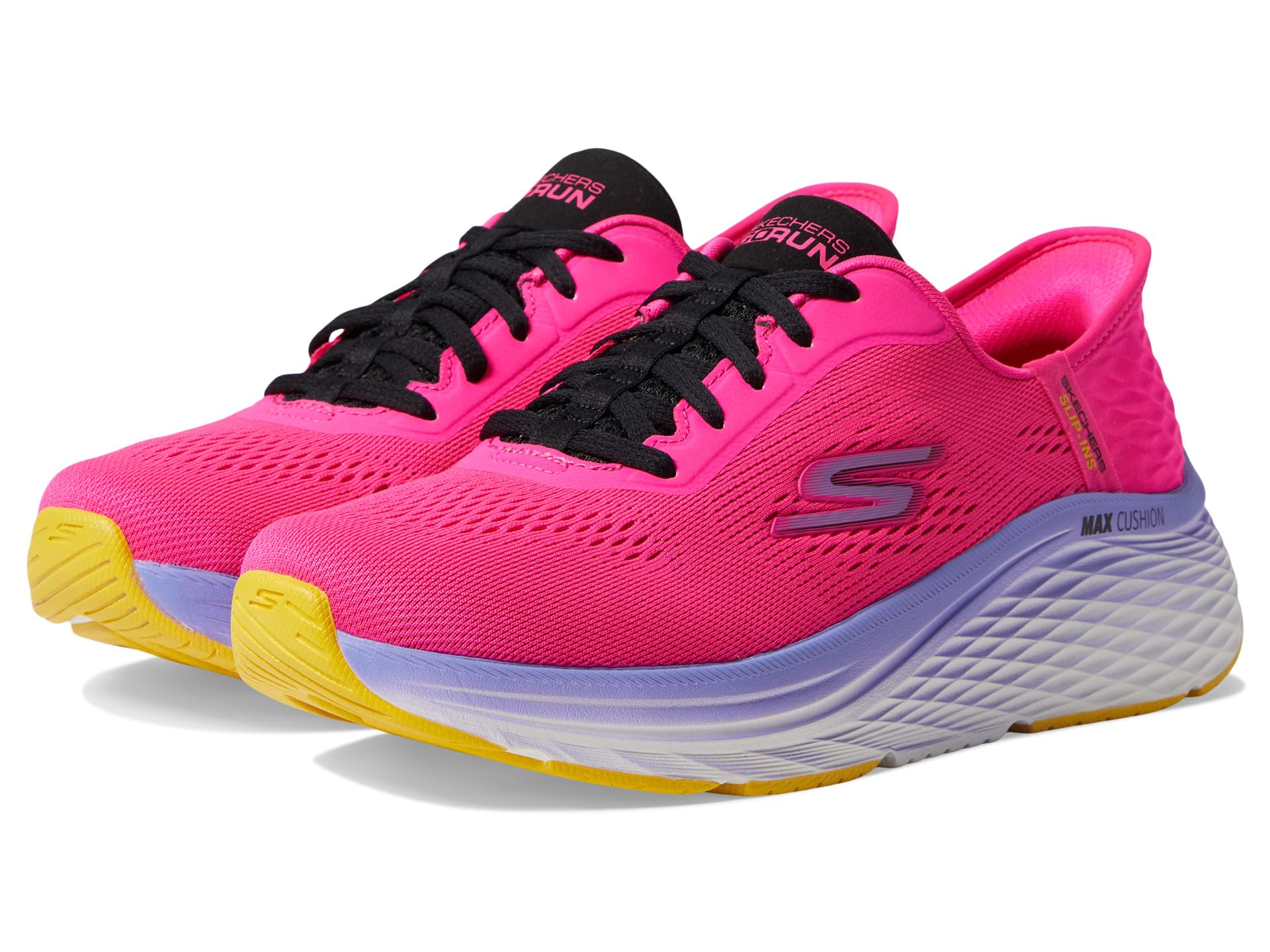 Кроссовки SKECHERS Max Cushioning Elite 2.0 Solace Hands Free Slip-Ins, Raspberry