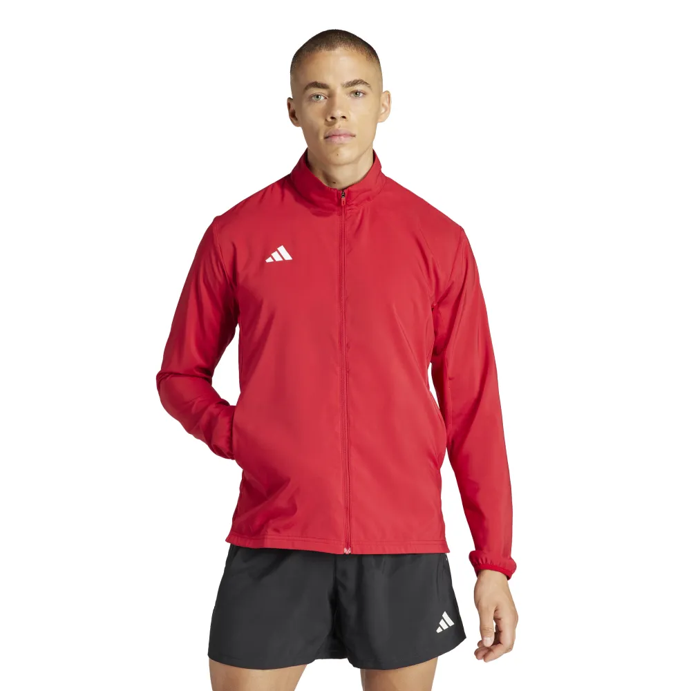 Куртка спортивная adidas Adizero Essentials, красный — фото 2
