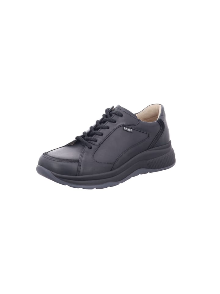Элегантные туфли на шнуровке Finn Comfort Schnürschuh schwarz, черный