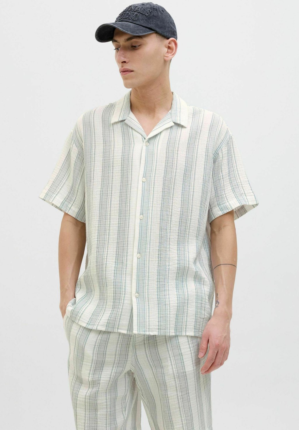 

Рубашка RELAXED FIT Jack & Jones, кремовый