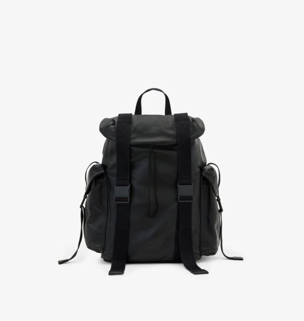 

Холщовый рюкзак с тисненым логотипом Mars Allsaints, черный