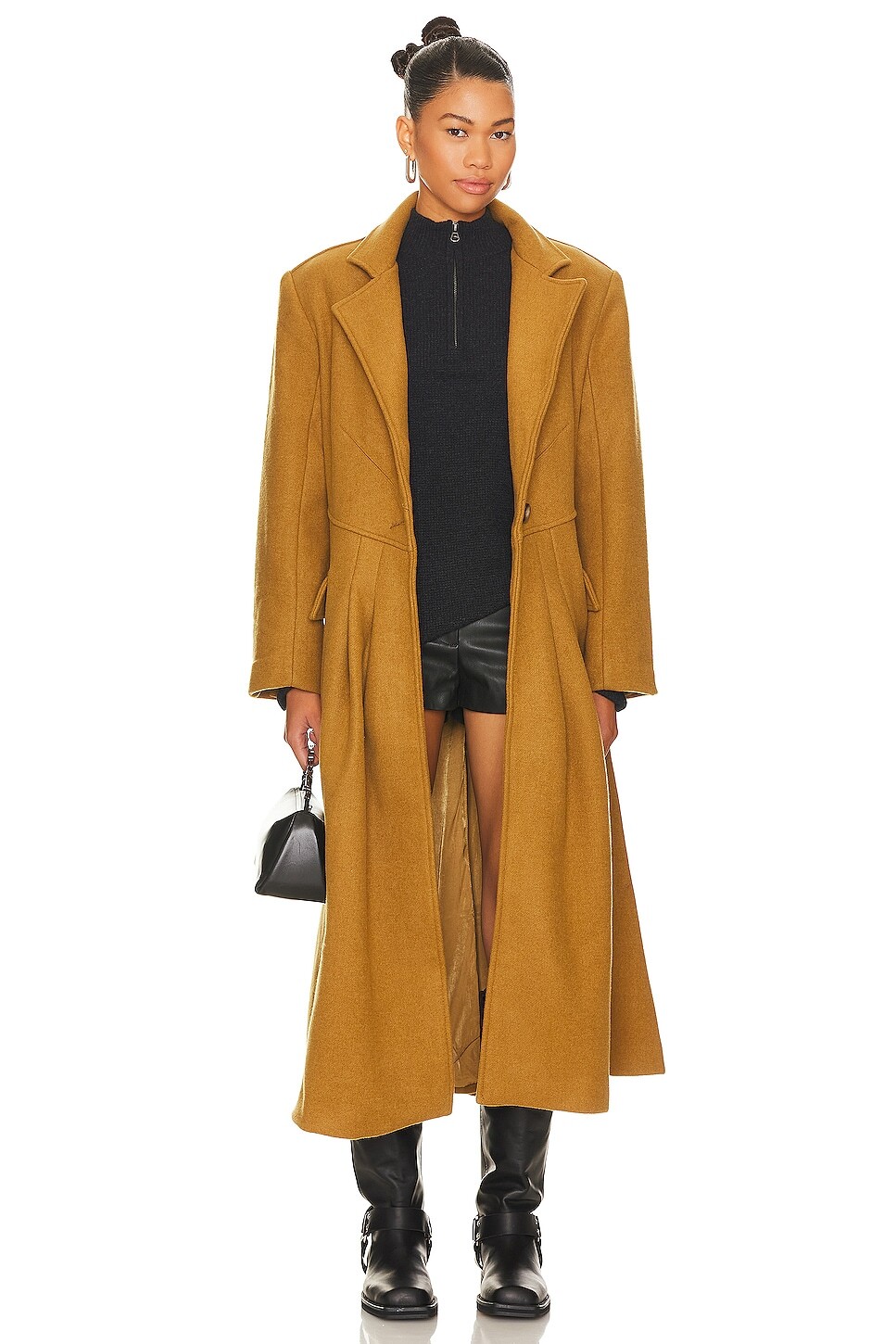 

Пальто Free People Victoria, кэмел