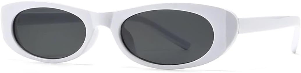 

Ретро-модные солнцезащитные очки для женщин и мужчин, классические винтажные солнцезащитные очки с защитой от УФ-излучения UV400 для использования на открытом воздухе SZVVBKK, White