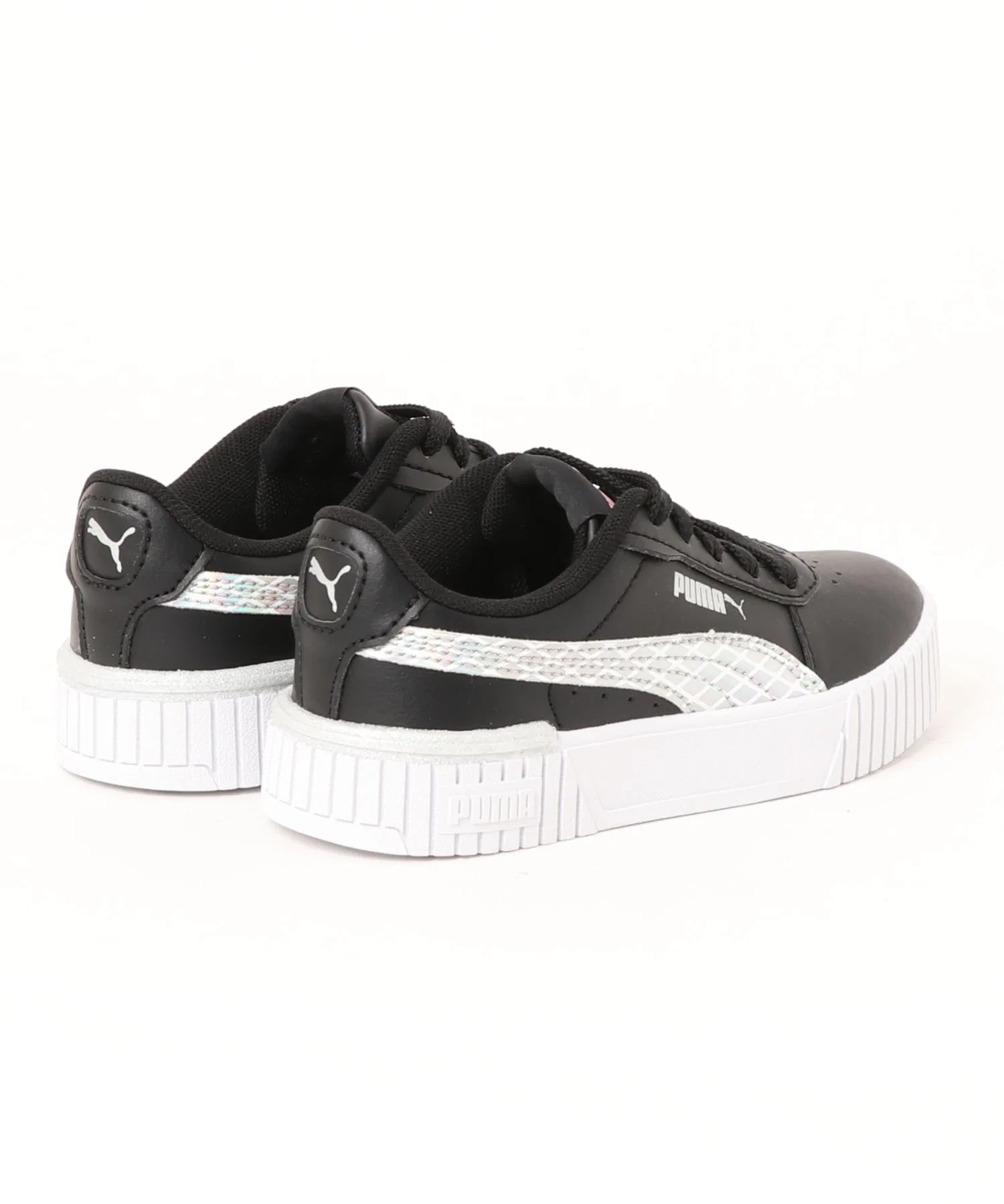 Детские кроссовки PUMA Carina 2.0 Mermaid серебристые — фото 2