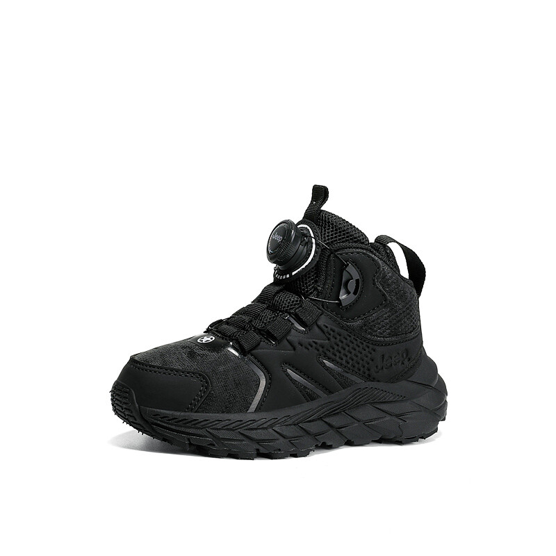 Кроссовки Jeep Kids Lifestyle Shoes Kids Mid-top Black, черный — фото 2