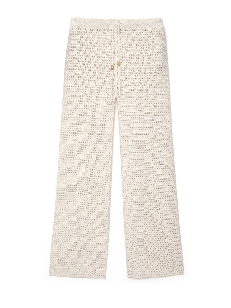 

Тканевые брюки Pull&Bear Regular Pants, экрю