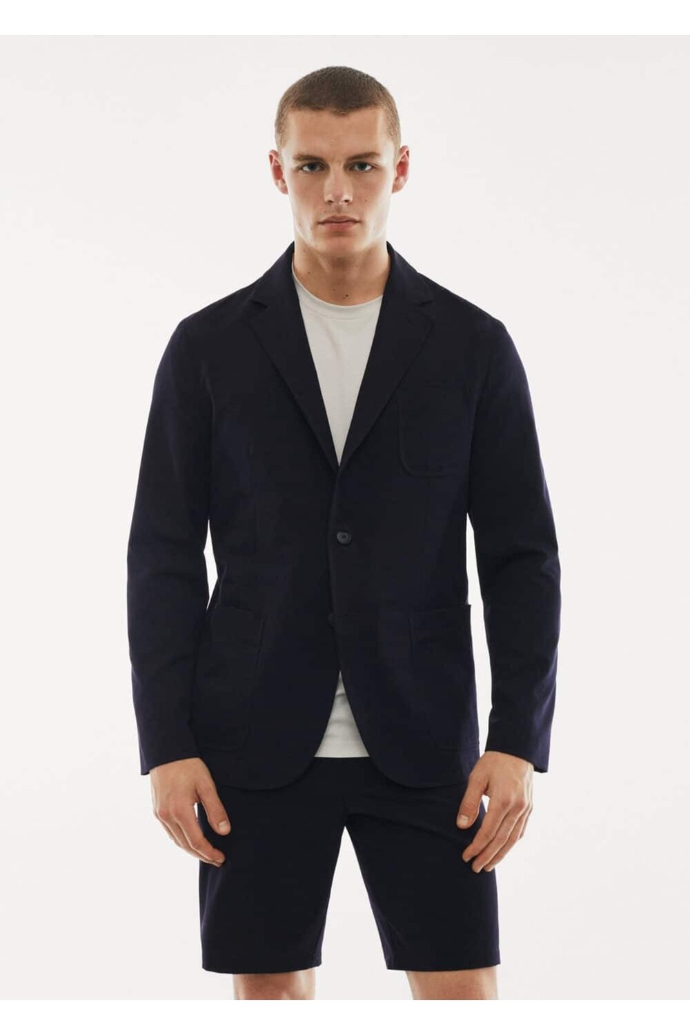 

Американка с водоотталкивающим карманом Mango, темно-синий