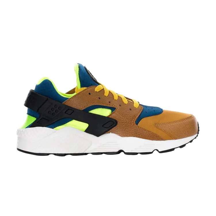 

Кроссовки Nike Air Huarache 'Desert Ochre Blue Volt', коричневый